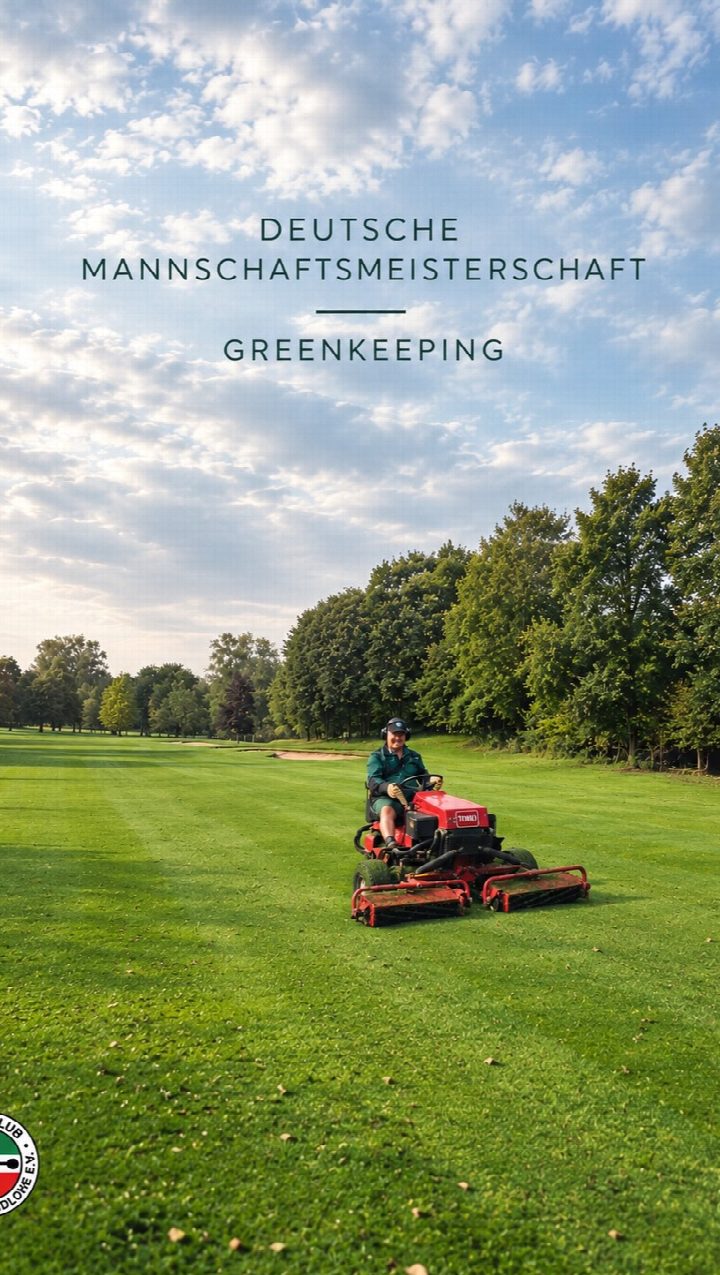 Deutsche Mannschaftsmeisterschaft | Greenkeeping ⛳️ Hinter jeder Meisterschaft steckt ein Team, das man selten sieht…