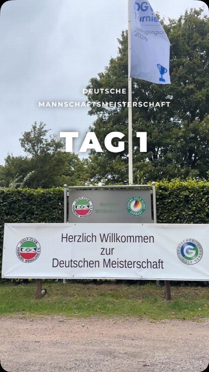 Deutsche Mannschaftsmeisterschaft | Tag 1 ⛳️ Die Wendlohe als Gastgeber eines besonderen Turnierwochenendes. Im…